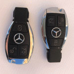 Car key and spare car key